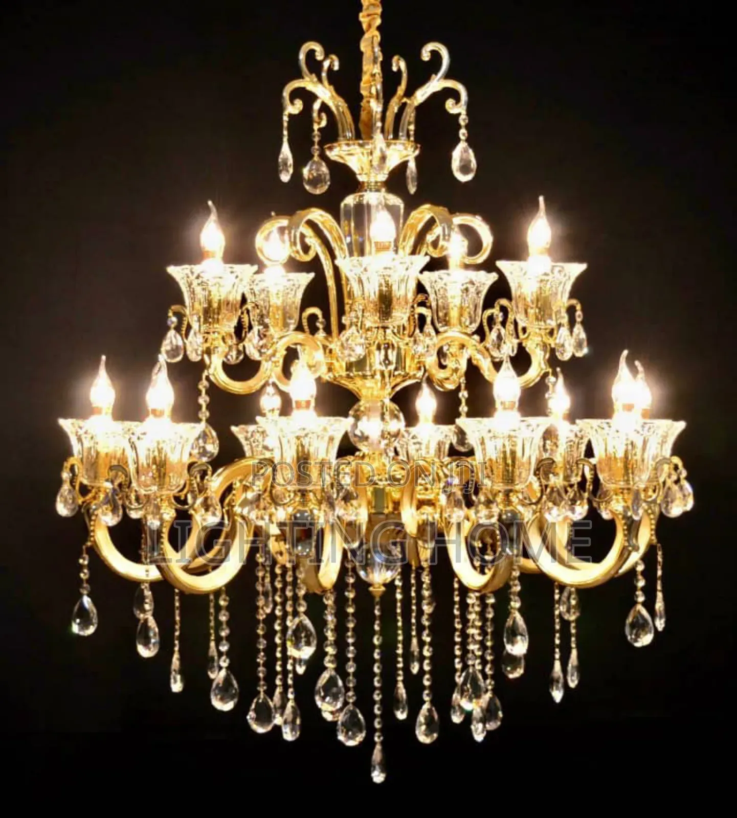 Chandelier by 15 Bulbs