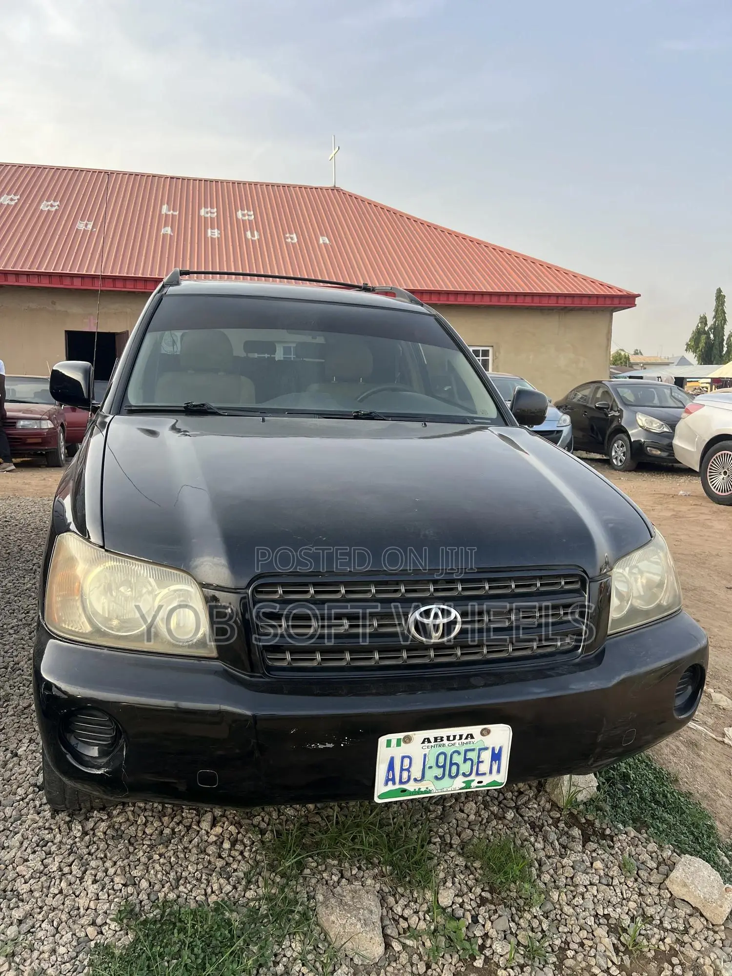 Toyota Highlander V6 AWD 2004 Black