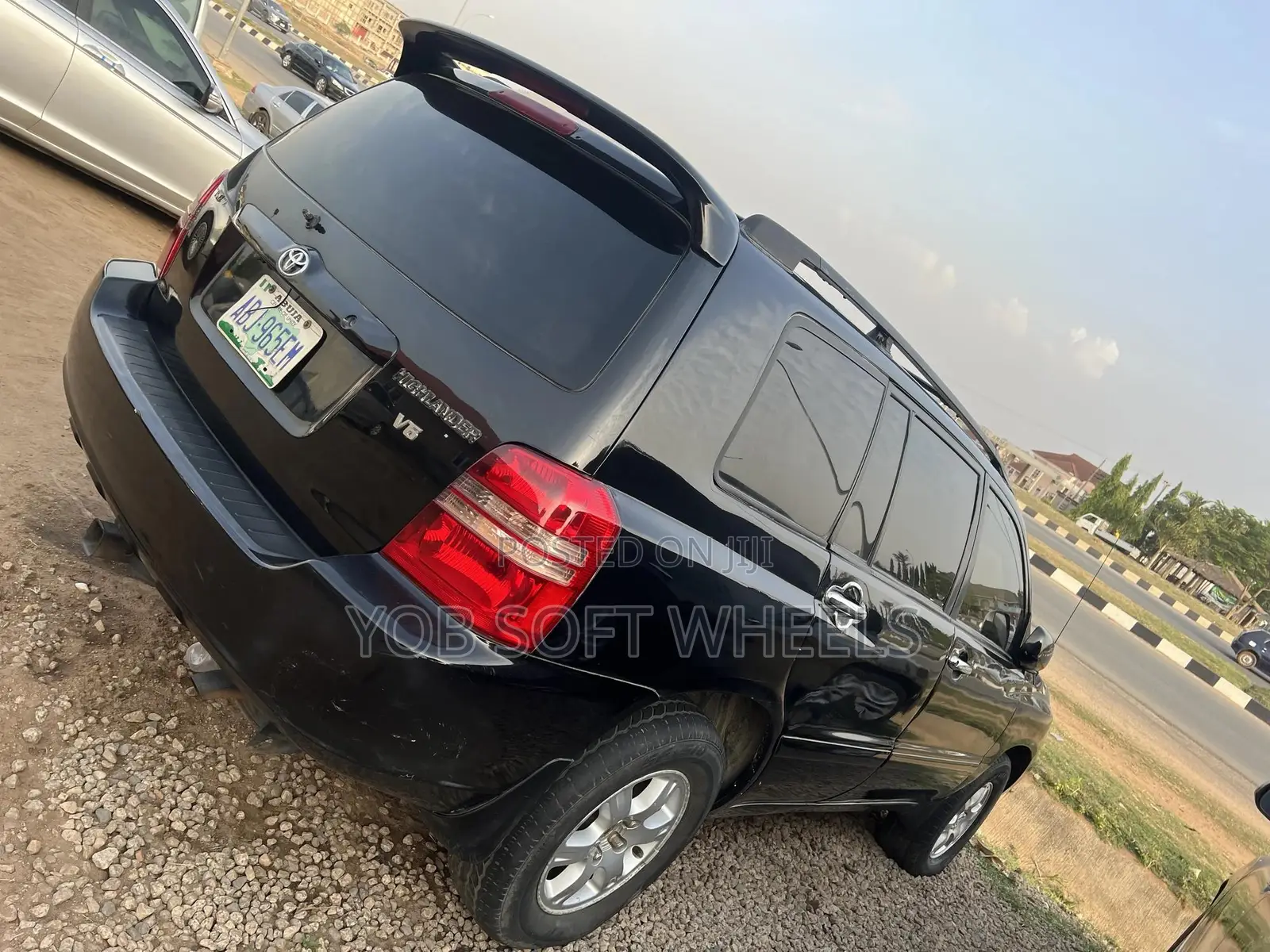 Toyota Highlander V6 AWD 2004 Black