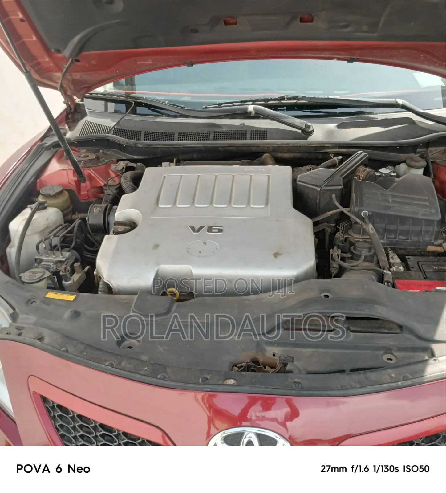 Toyota Camry SE V6 4dr Sedan (3.5L 6cyl 6AM) 2009 Red