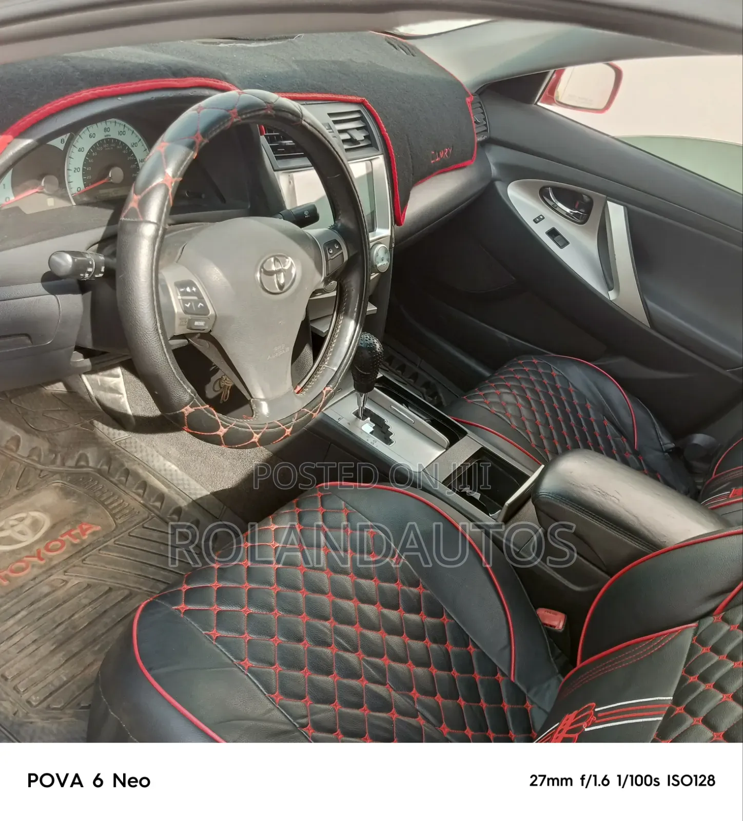 Toyota Camry SE V6 4dr Sedan (3.5L 6cyl 6AM) 2009 Red