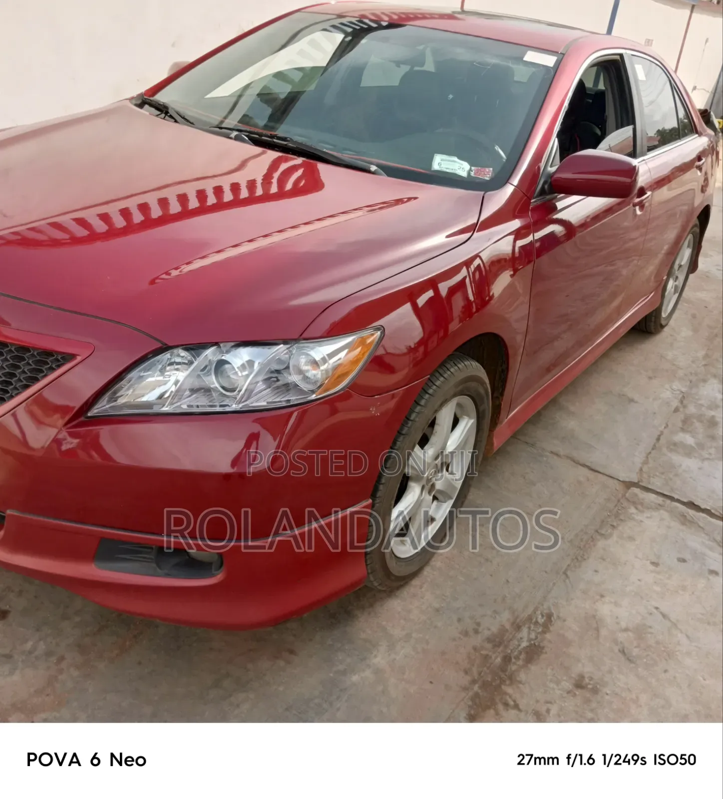 Toyota Camry SE V6 4dr Sedan (3.5L 6cyl 6AM) 2009 Red