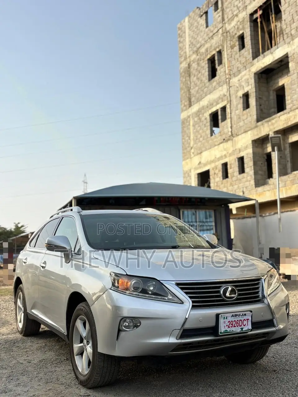 Lexus RX 350 FWD 2015 Silver
