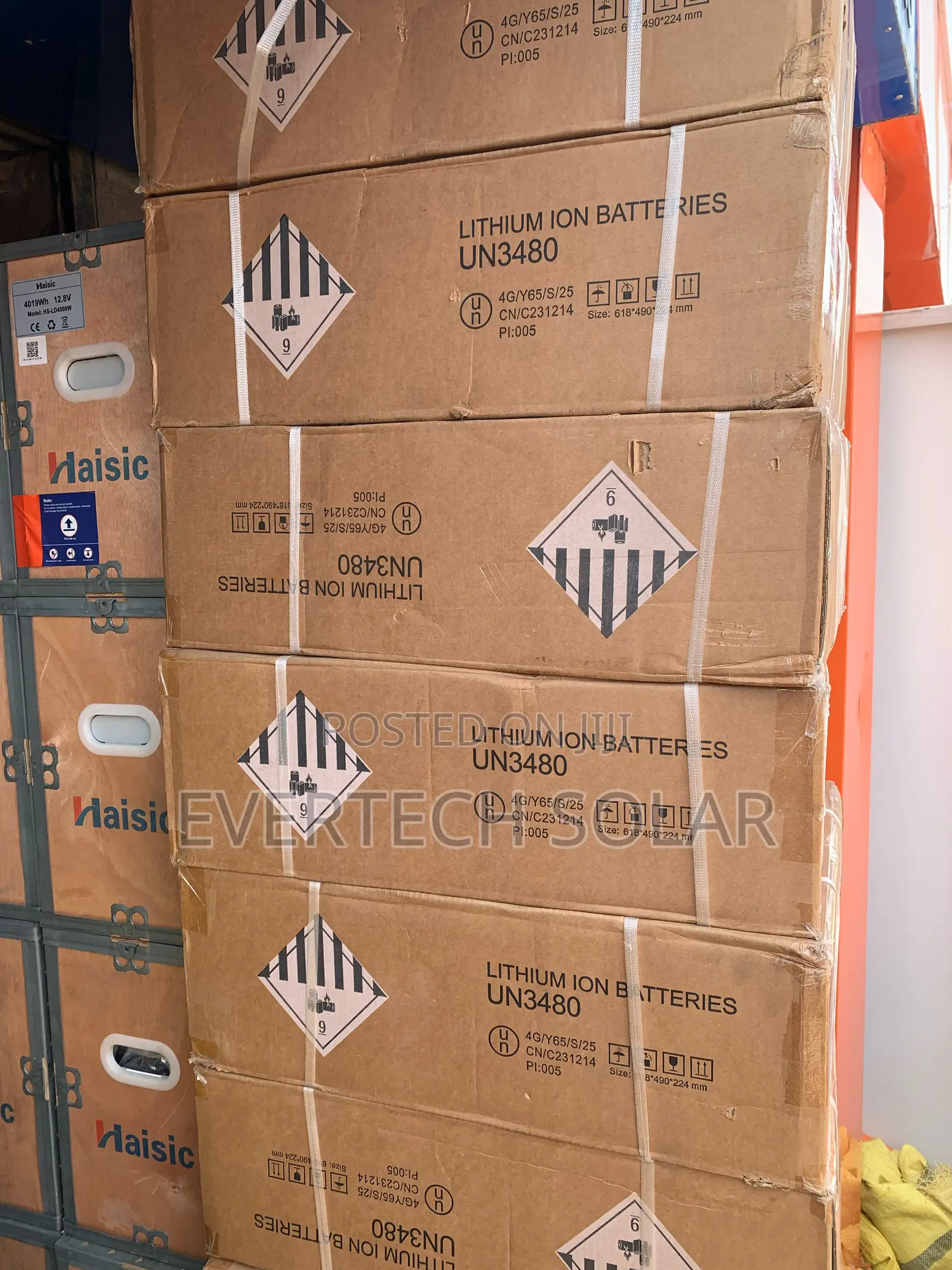 5kwhs 48v Itel Lithium Ion Battery Available in Stock