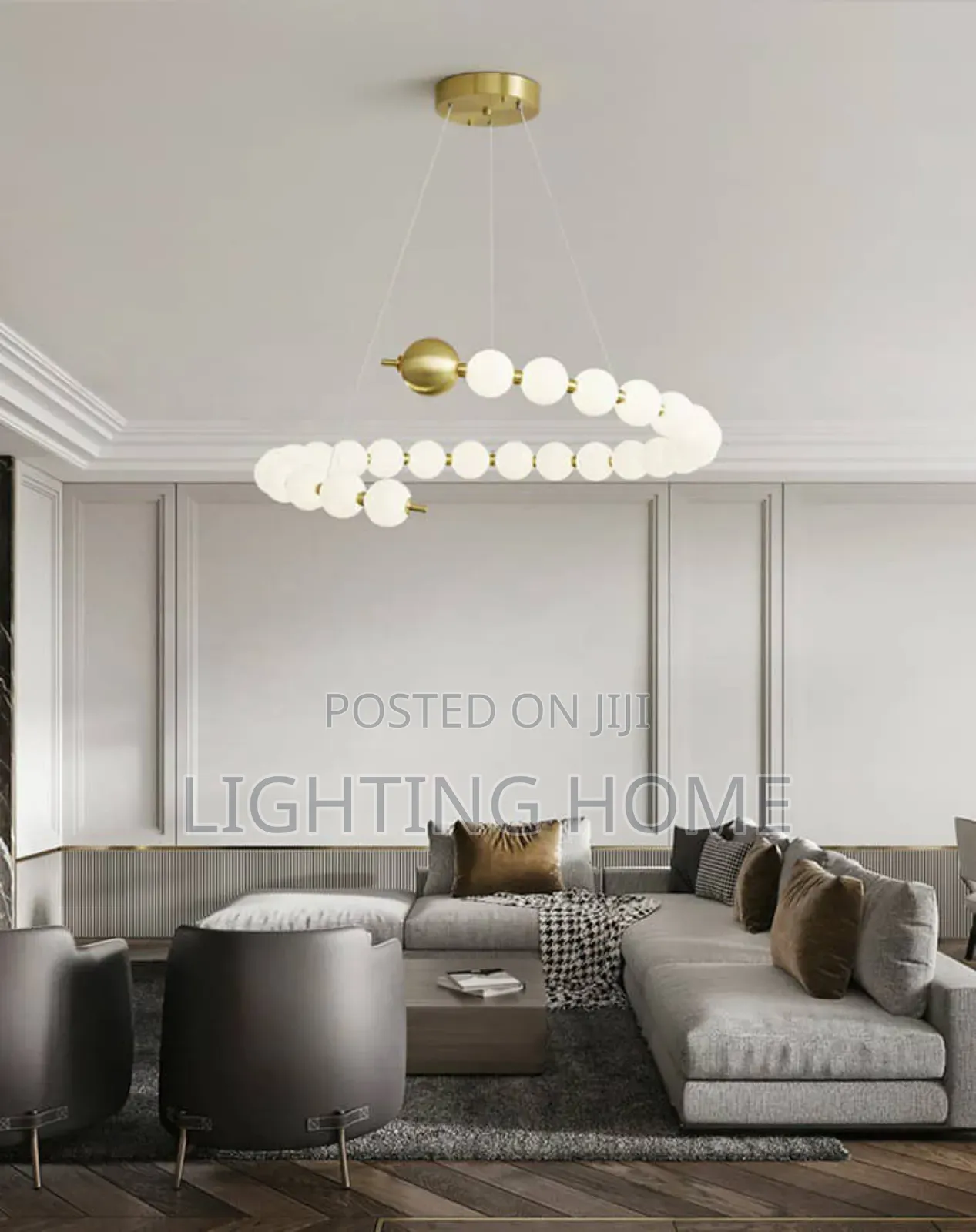 Nodic Chandelier Light by 800mm