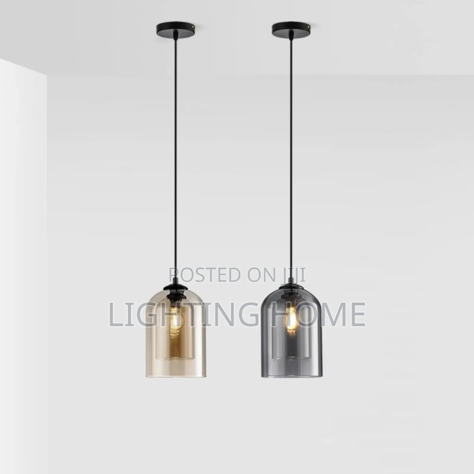 Single Glass Pendant Light