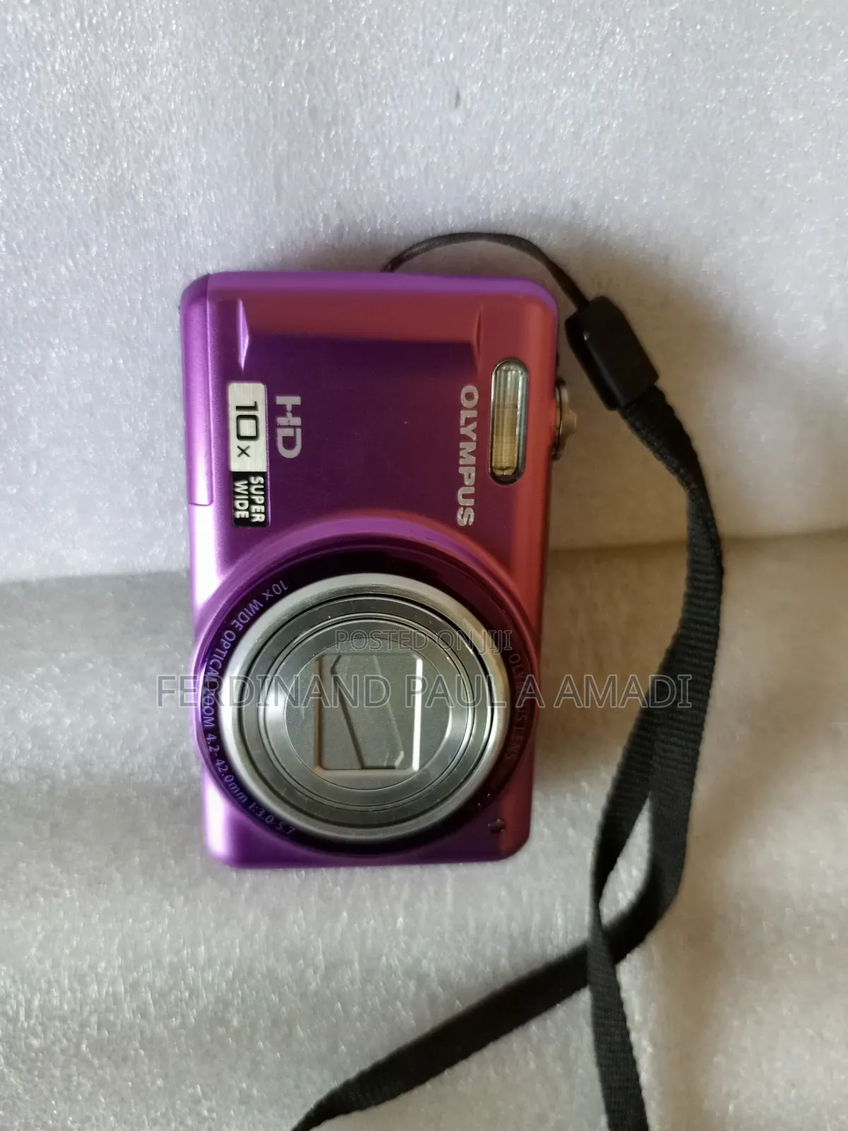 Olympus Digital Photo Video Camera for Vintage Passport Snapping