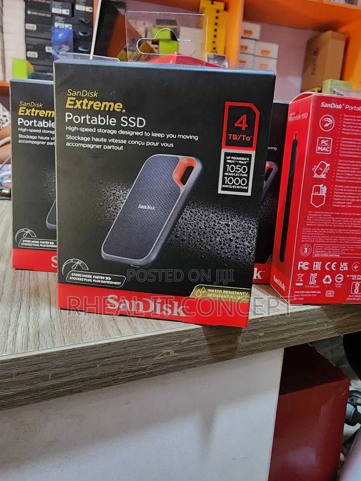Sandisk Extreme Portable SSD 4tb 1050mbps