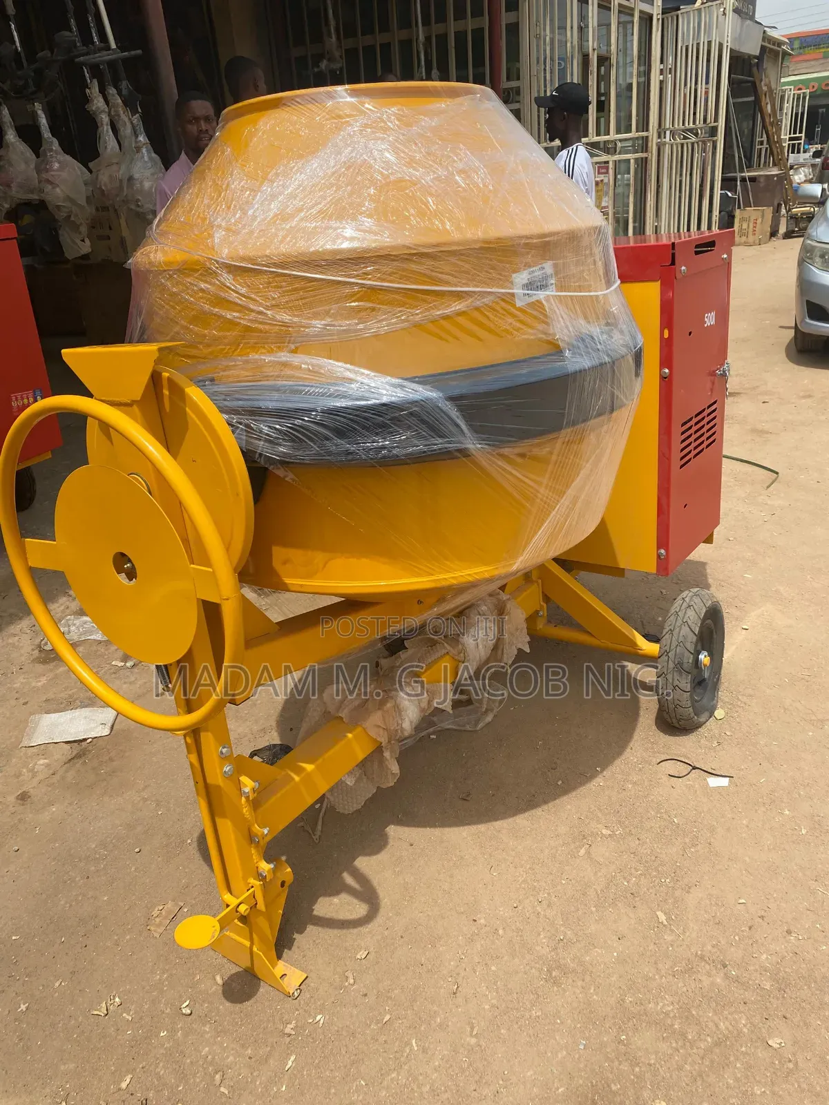 Imported 500l Concrete Mixer With Compactor