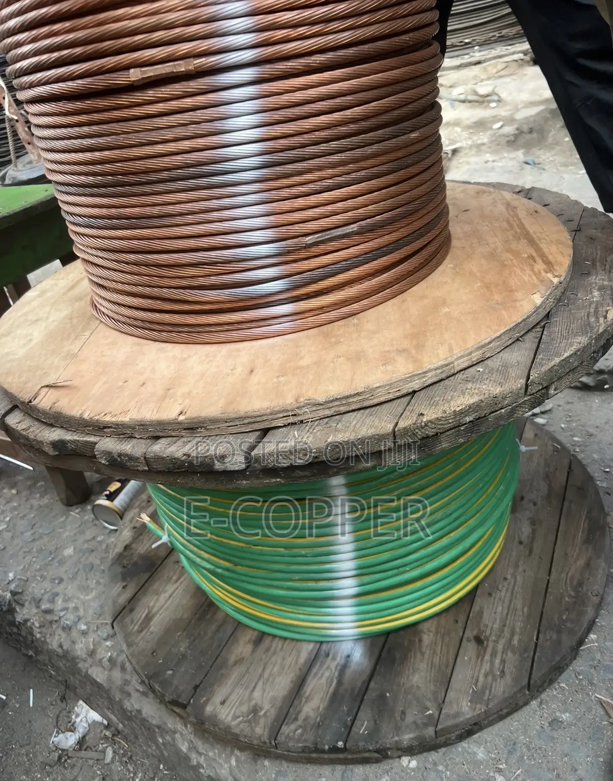 Earthing Cables Green and Yellow