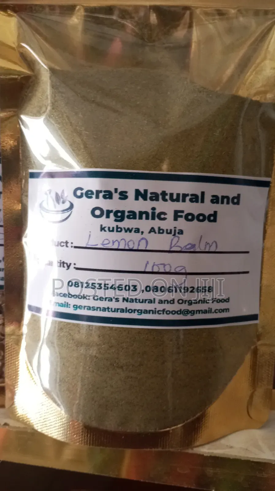 Lemon Balm Powder 100g