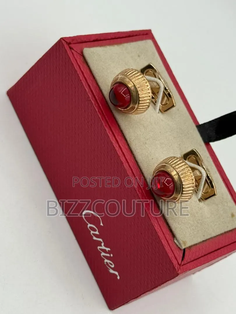 Original Cartier Cuff Links Available in Store