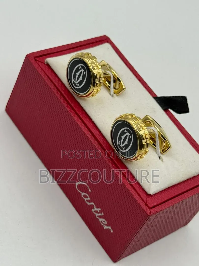 Original Cartier Cuff Links Available in Store