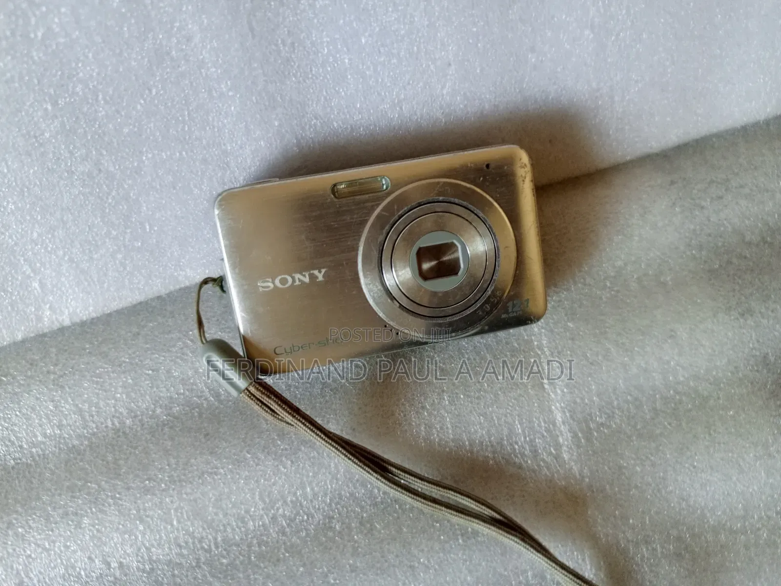 Sony Cybershot Digital Camera Photo Video for Vintage Passport Sna