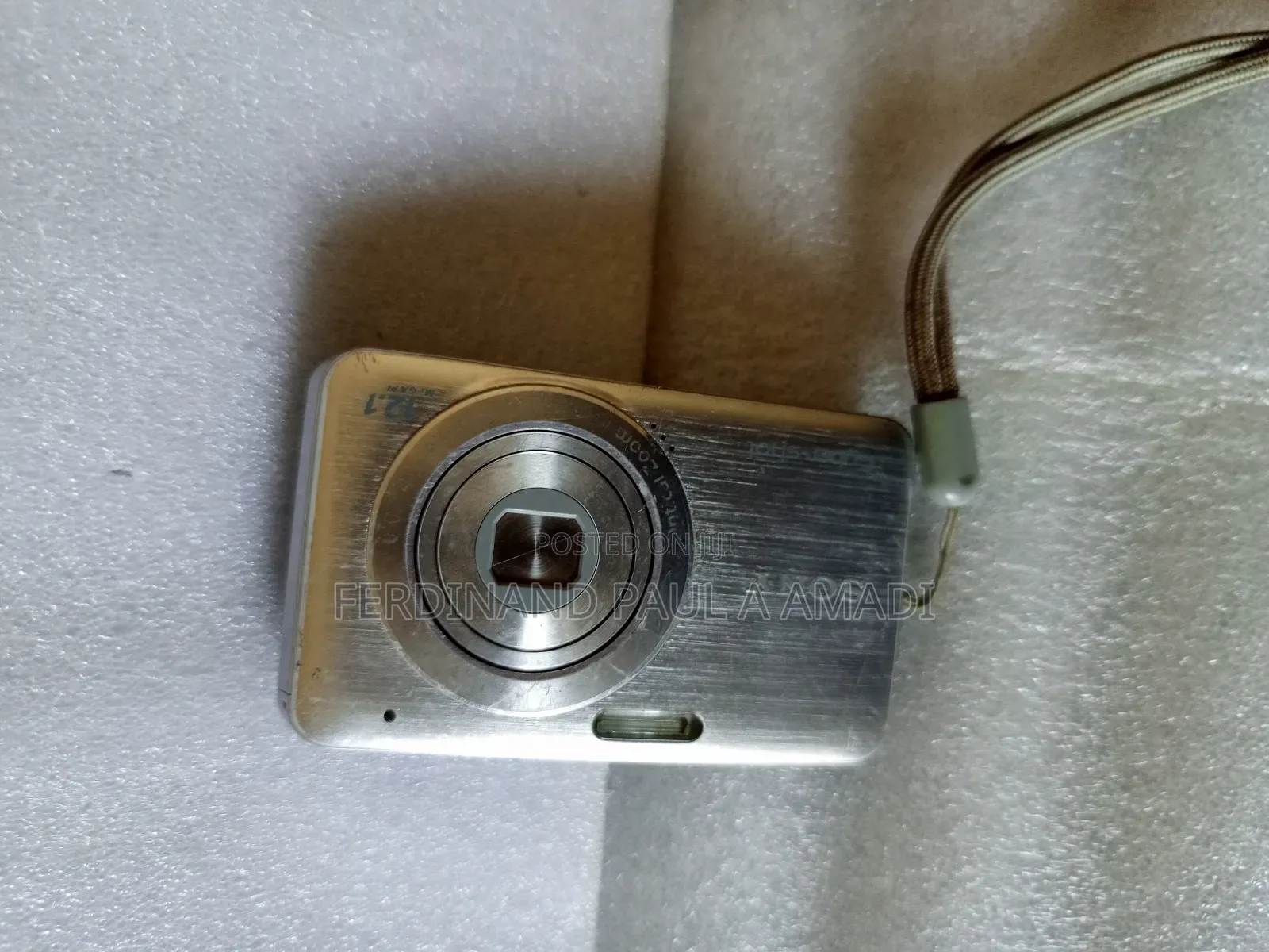 Sony Cybershot Digital Camera Photo Video for Vintage Passport Sna