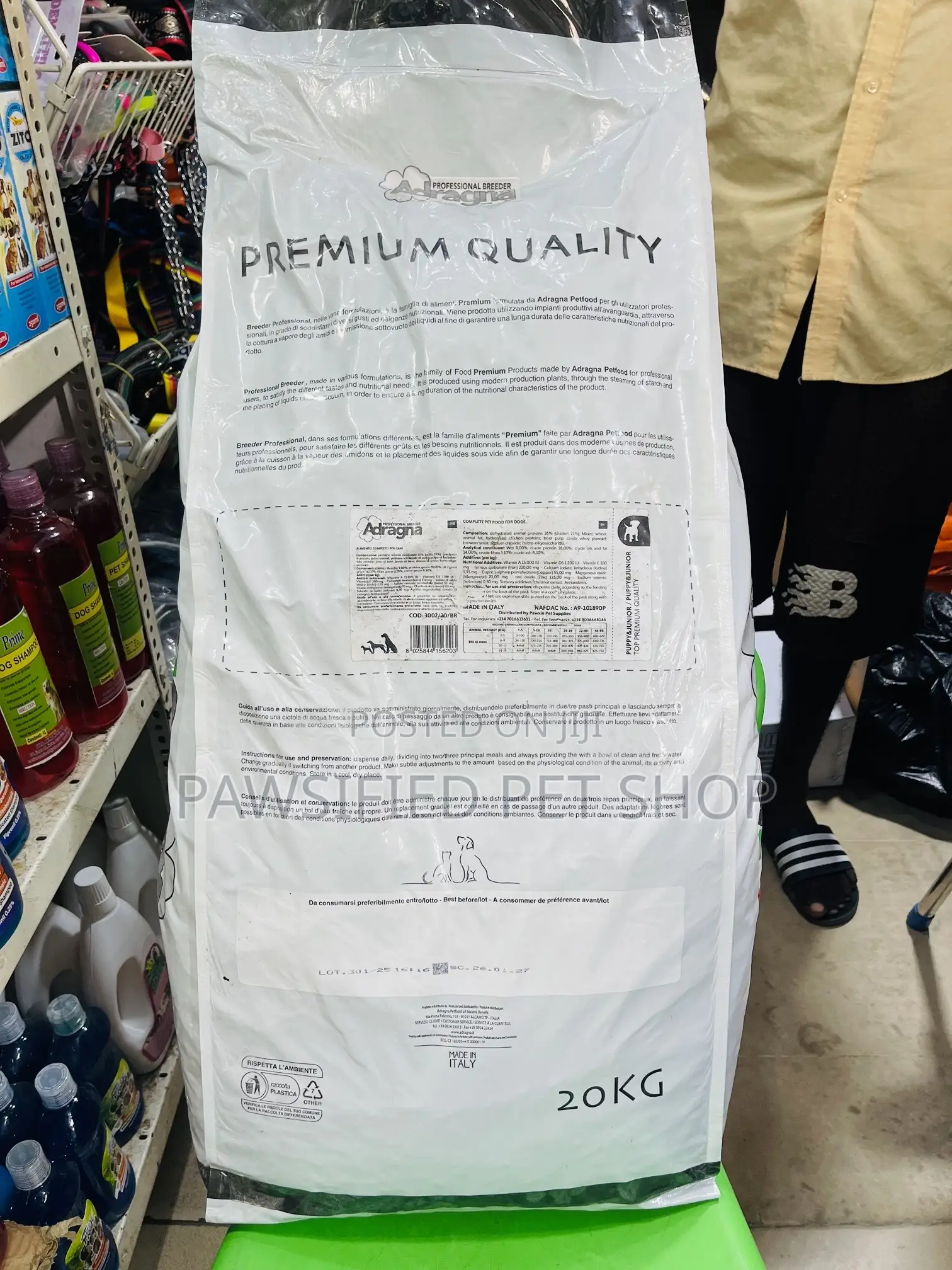 Adragna Puppy Dog Food