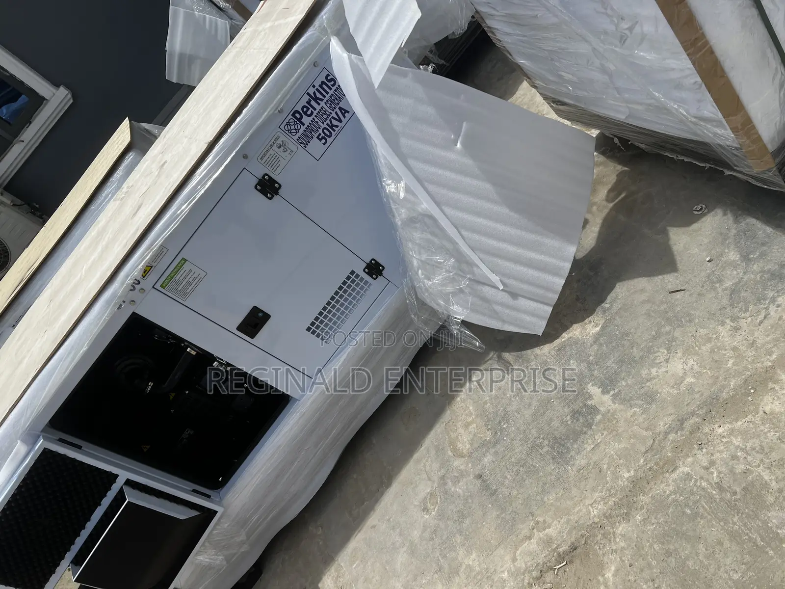 Original Perkins 50kva Perkins Soundproof Diesel Generator