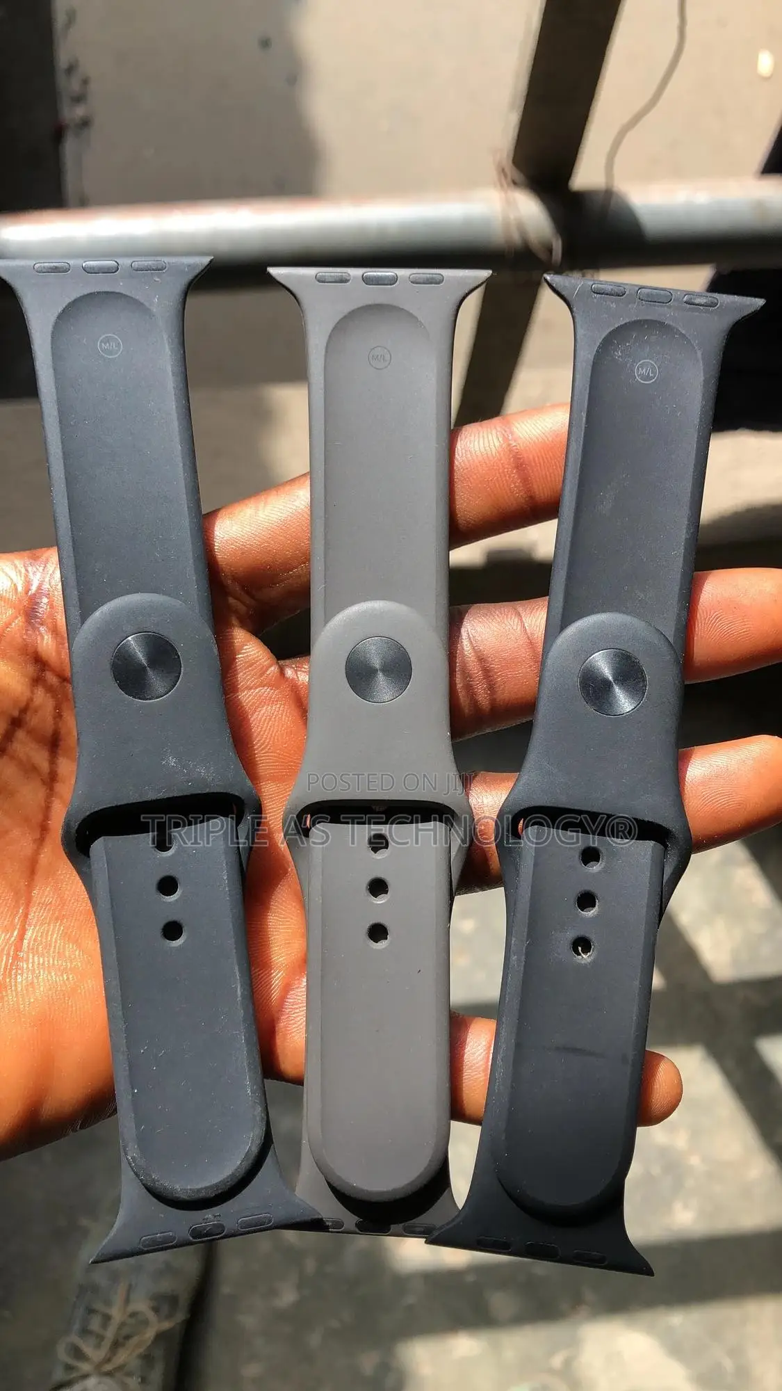 Authentic Apple Watch Blank,Blue Brown Sport Strap/Band For 38mm-46mm