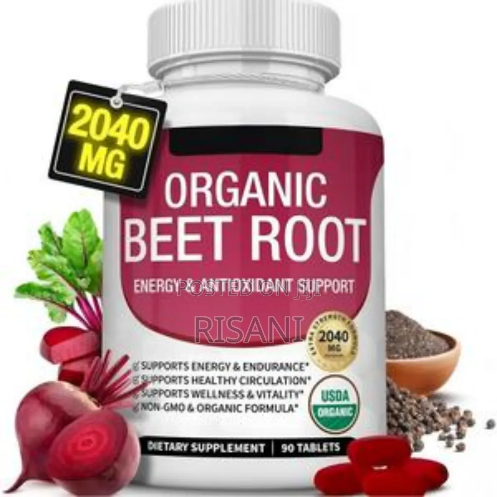 Beetroot Tablets Supplement 90 Tablets