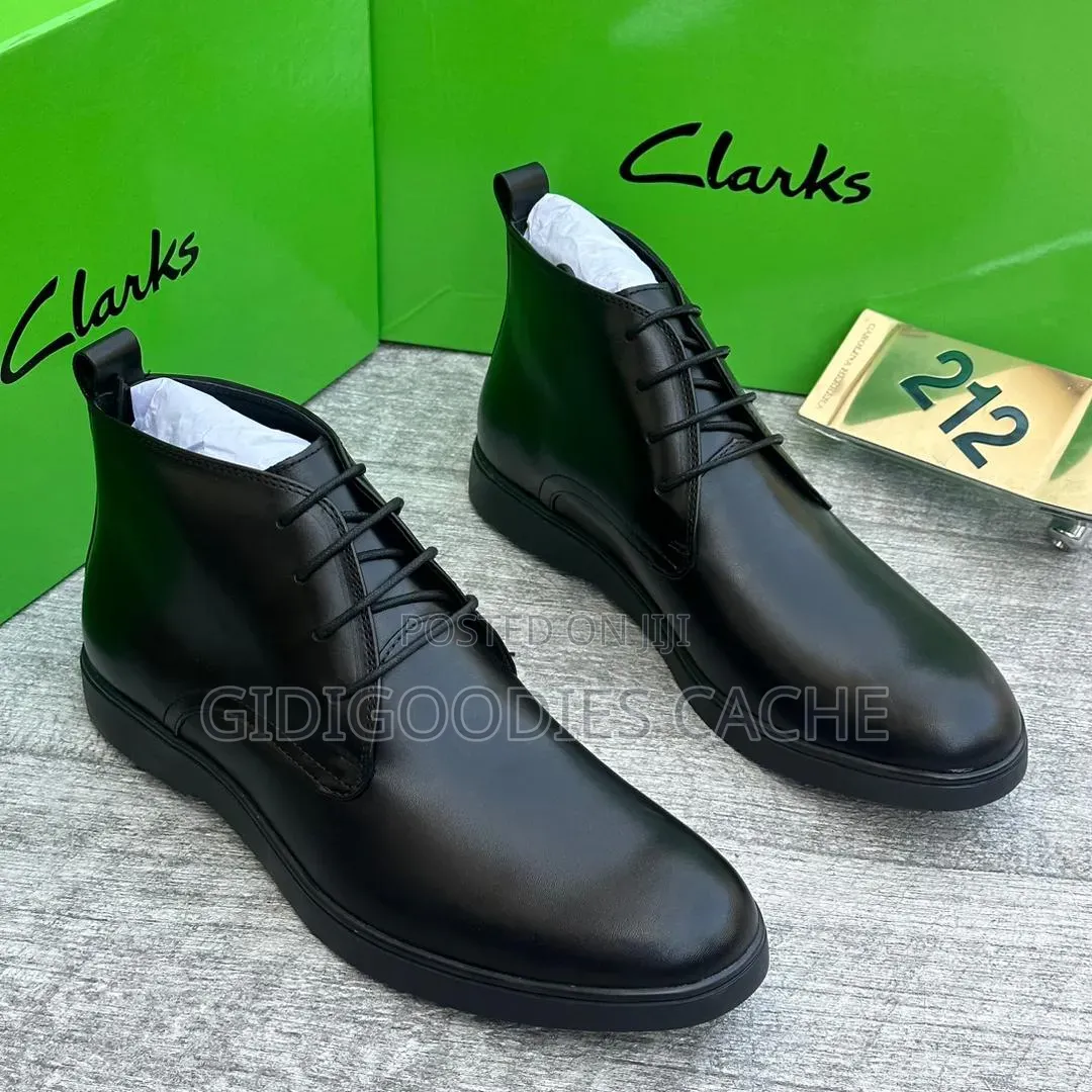 Clarks Chelsea and Lace-Up Boots
