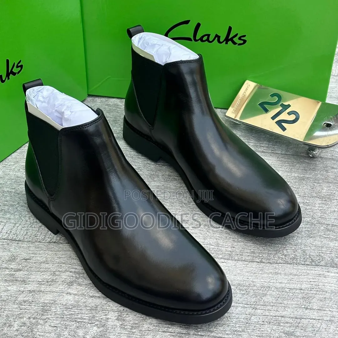 Clarks Chelsea and Lace-Up Boots