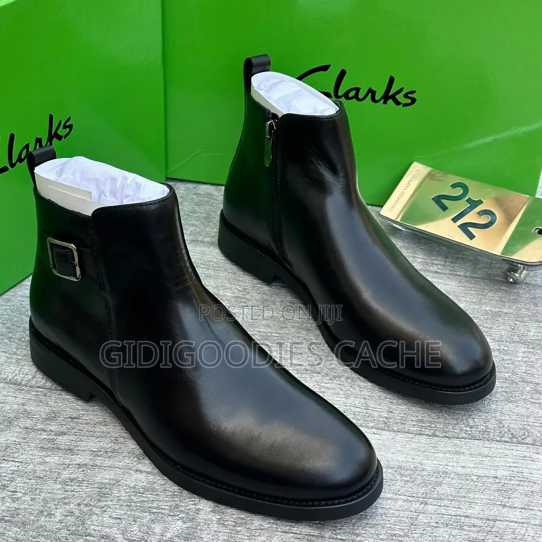 Clarks Chelsea and Lace-Up Boots