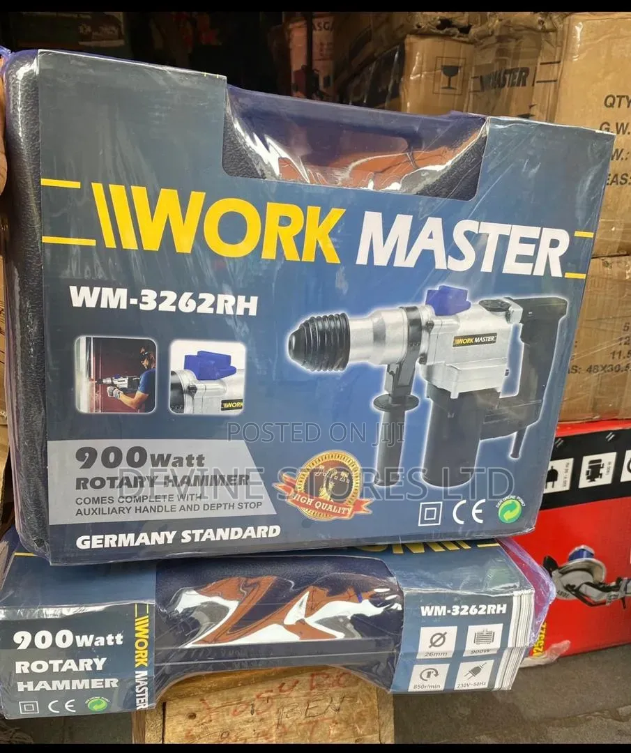 900w Work Master Electric Rotary Hammer Machine