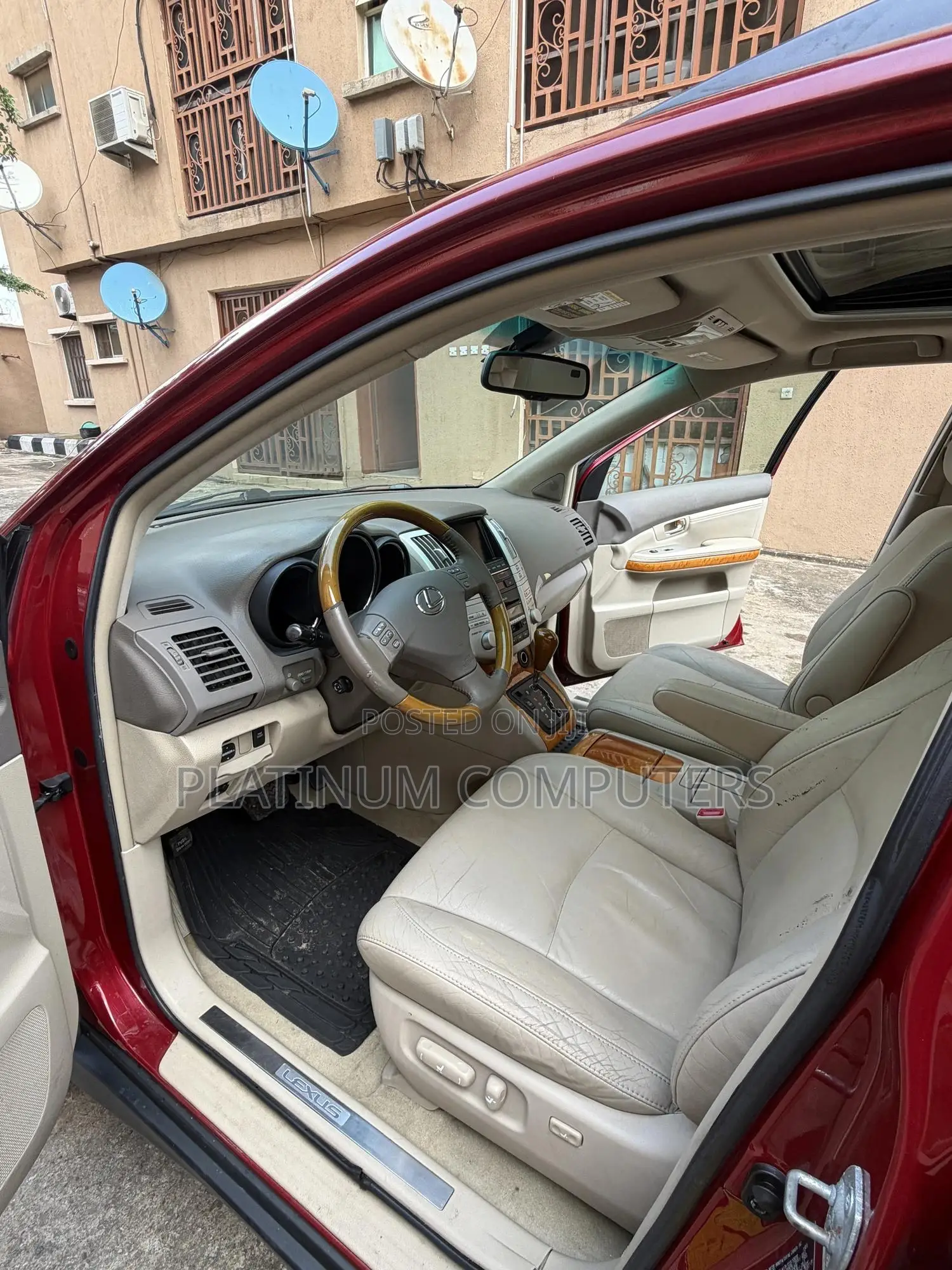 Lexus RX 350 AWD 2009 Red