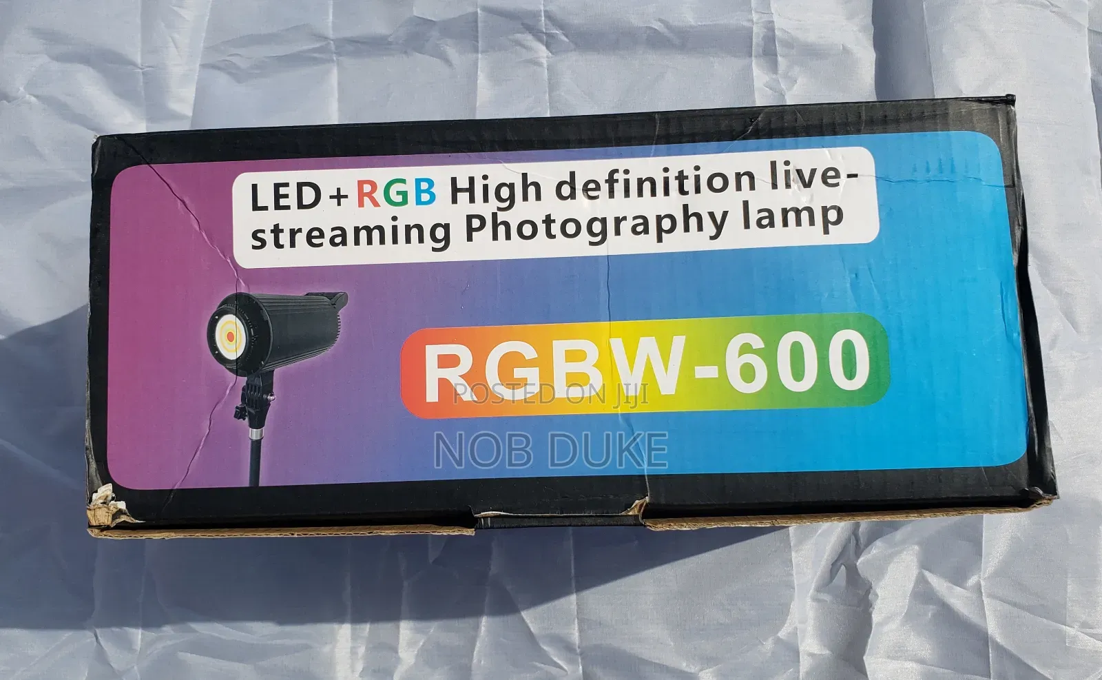 Led + RGB High Definition Live Streaming Photography Lamp (Rgbw-600)
