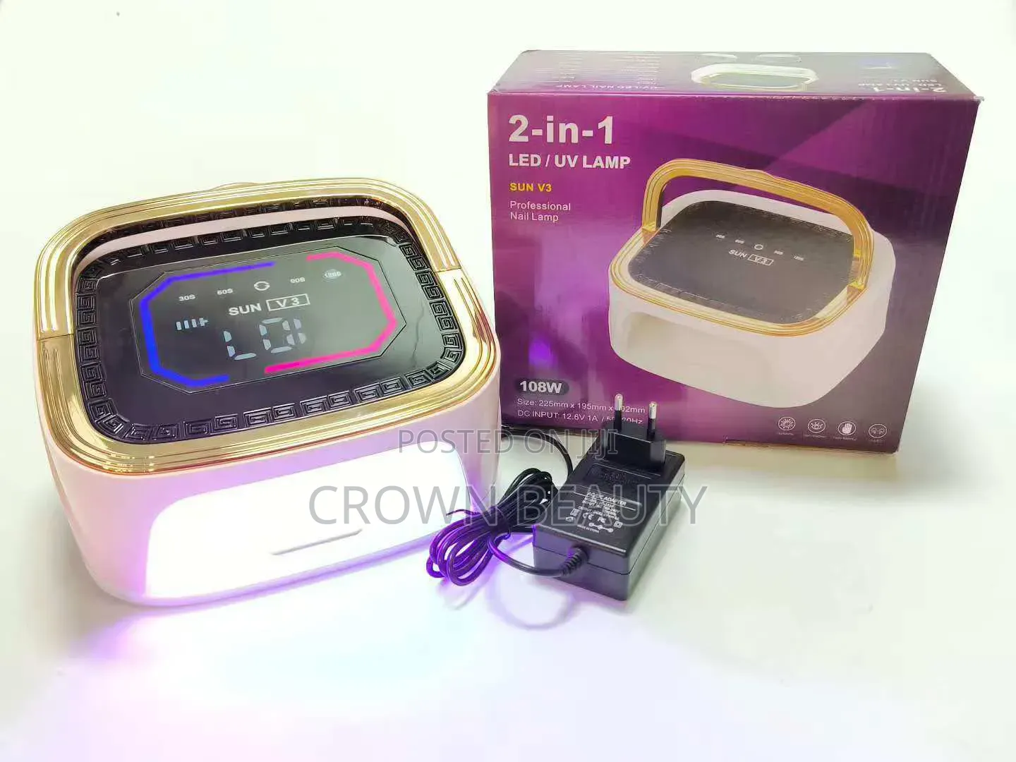 2in1 Led Uv Lamp Nail Dryer