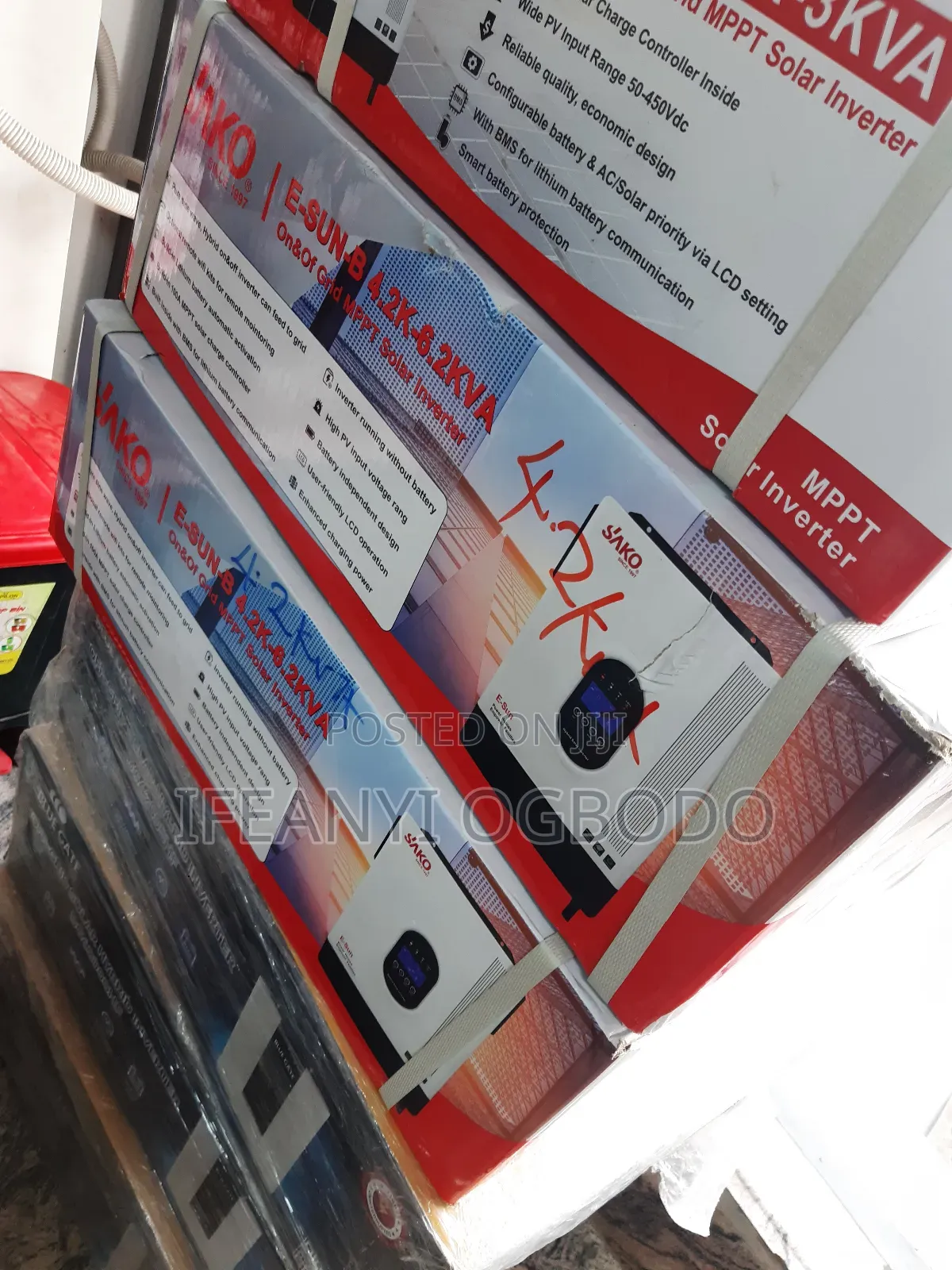 Sako Solar Inverter 4.2kva 24v Hybrid