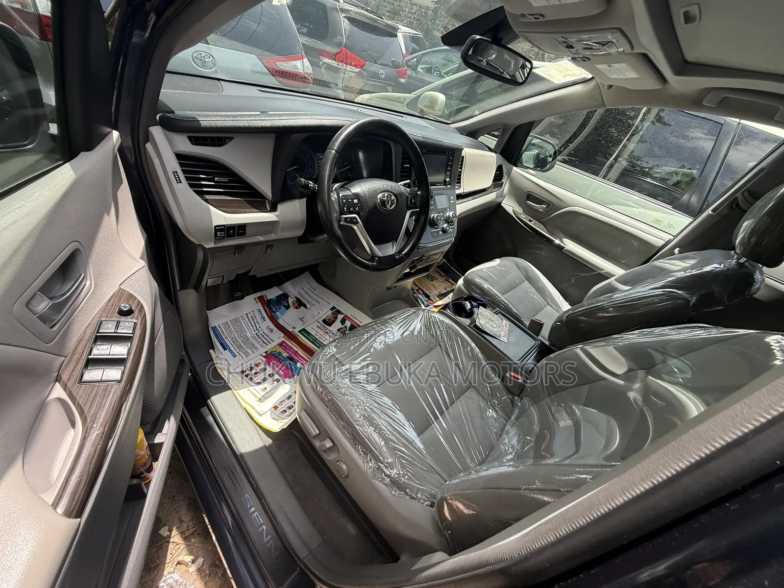 Toyota Sienna XLE AWD (3.5L 6cyl 8A) 2018 Blue