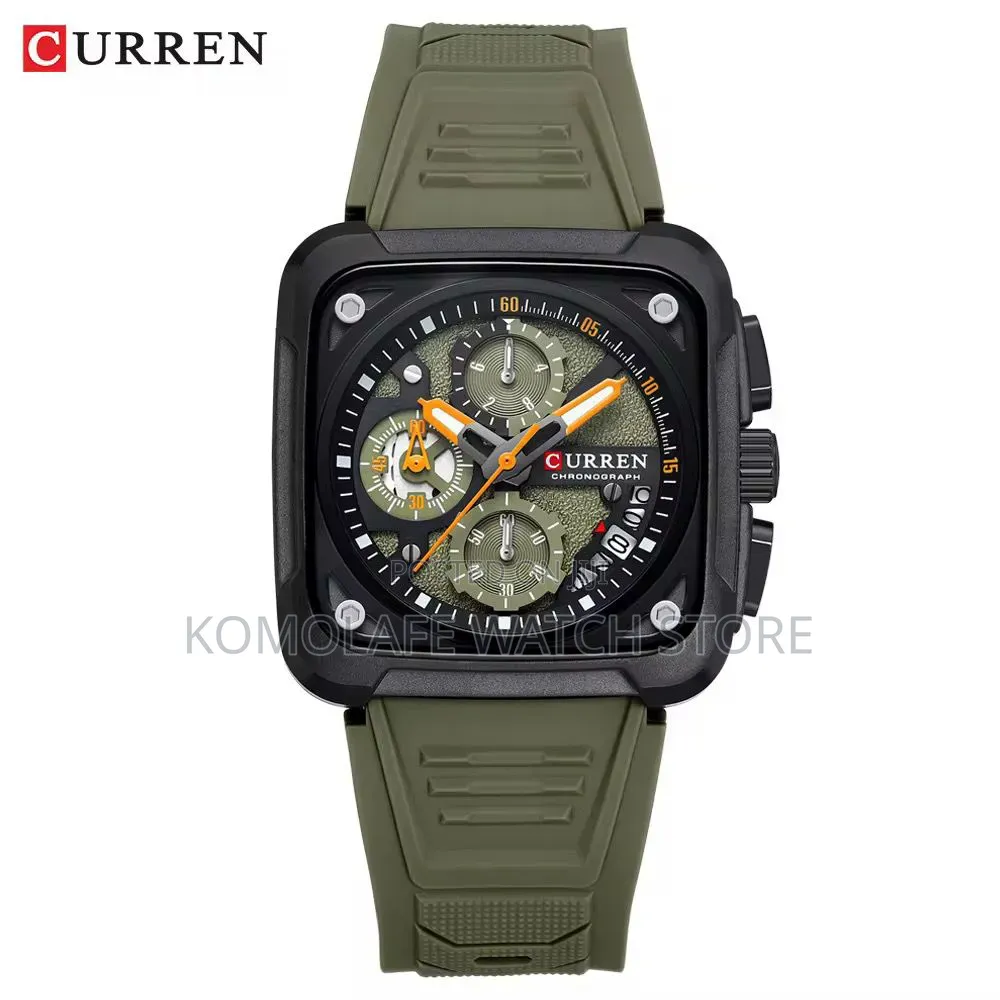 Curren Chronograph Rubber