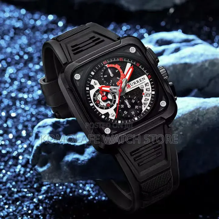 Curren Chronograph Rubber