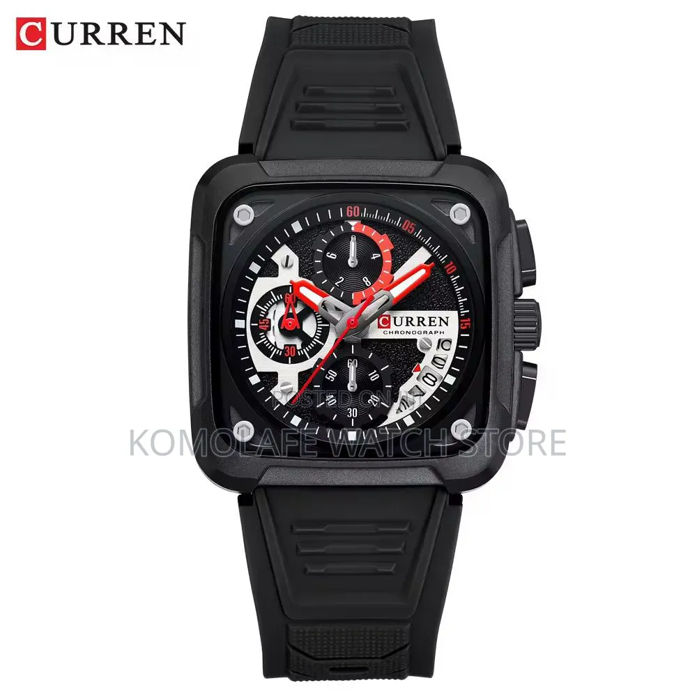 Curren Chronograph Rubber