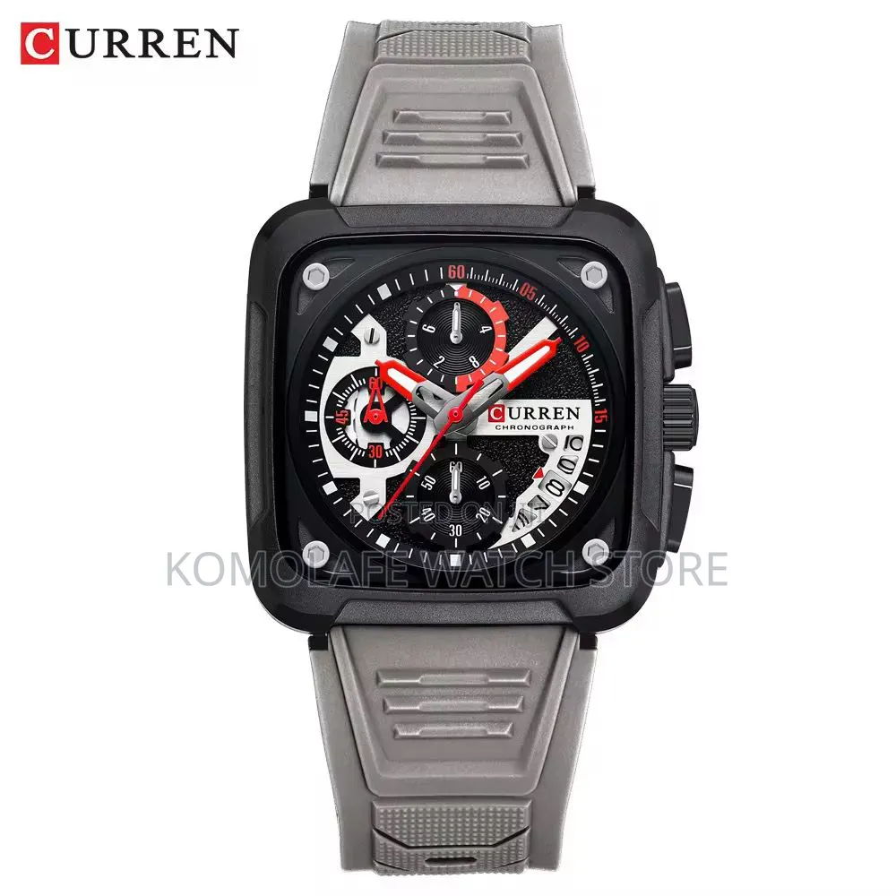Curren Chronograph Rubber