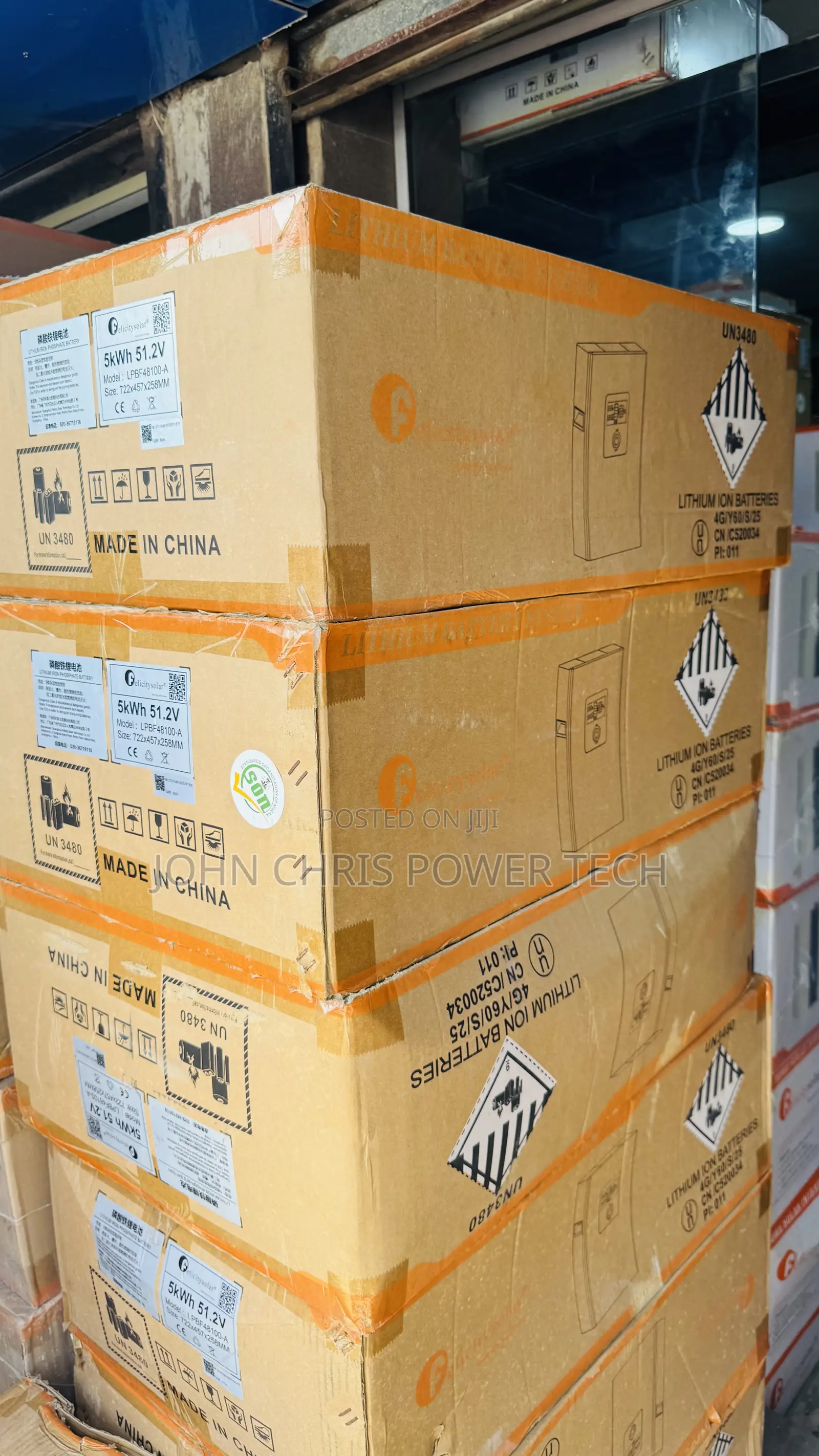 5kwh 51.2v Felicity LPBF Lithium Battery