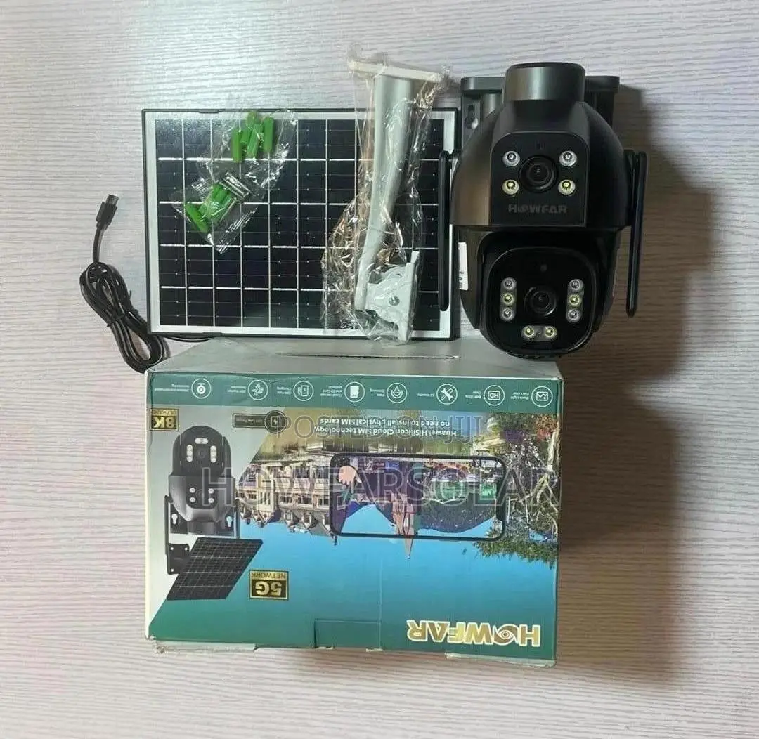 Aov Yoosee Dual Lens CCTV Camera Y2502 8mp, Free Sim / E- Sim