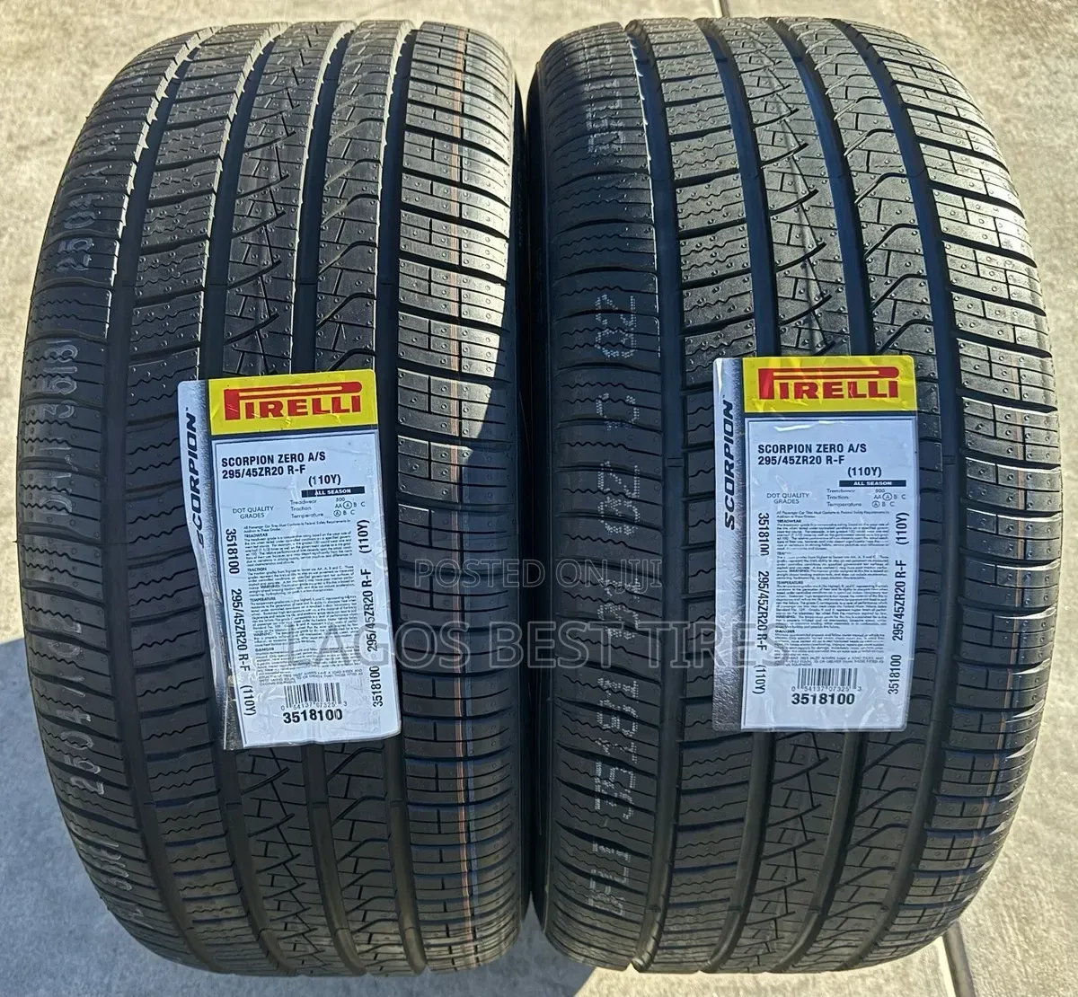 Pirelli Scorpion Zero Allseason–295/45zr20 R-F(Thesuper-Suvspecialist)