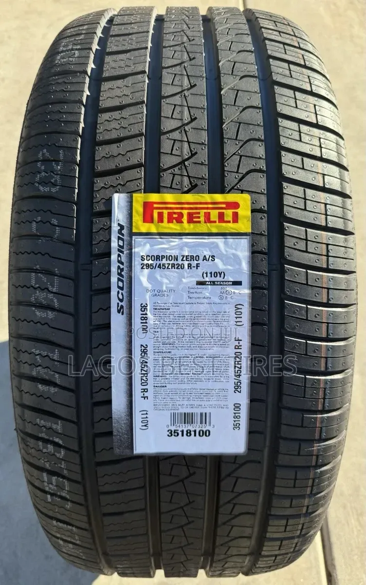 Pirelli Scorpion Zero Allseason–295/45zr20 R-F(Thesuper-Suvspecialist)