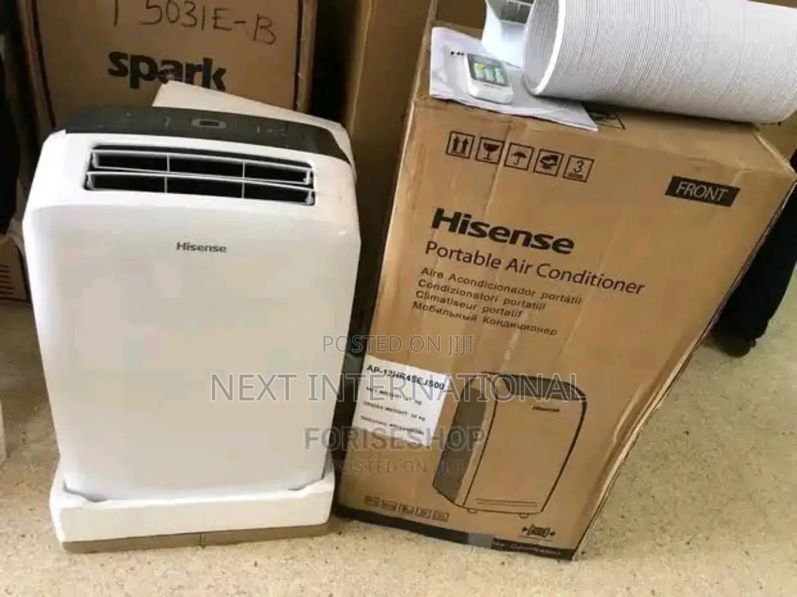 Hisense 1:5hp Portable Mobile Air-conditioner,With Low Energy Saving