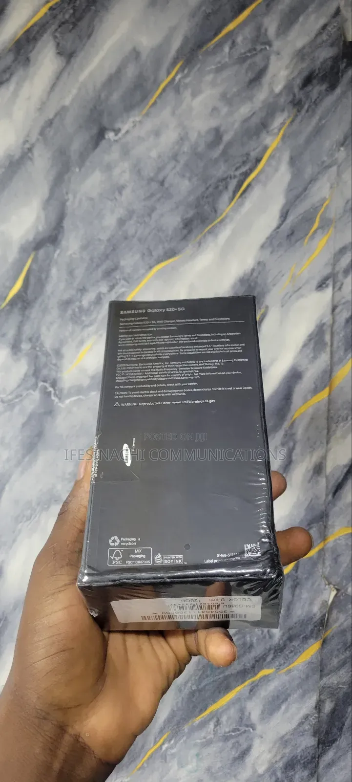 New Samsung Galaxy S20+ 128 GB Black
