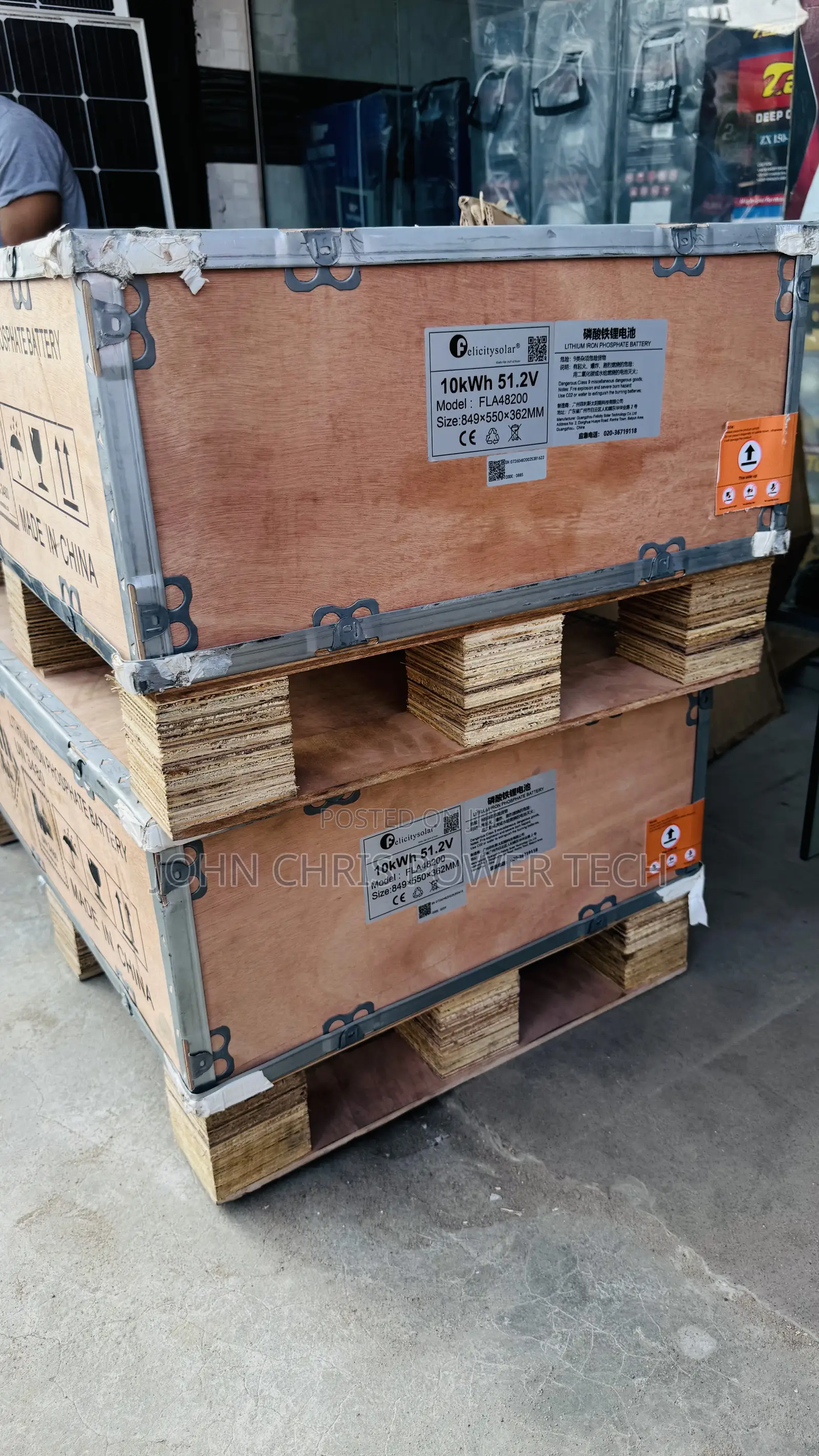 10kwh 51.2v Felicity Fla48200 Lithium Battery