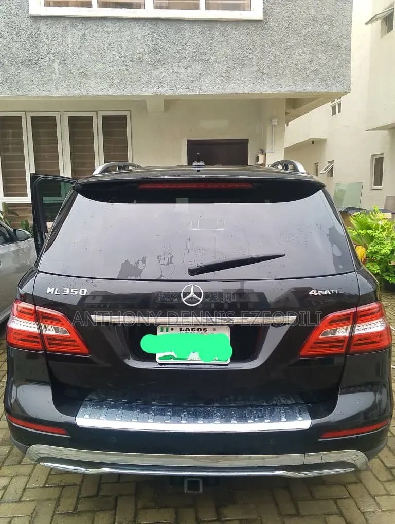 Mercedes-Benz M Class ML 350 4Matic 2013 Black