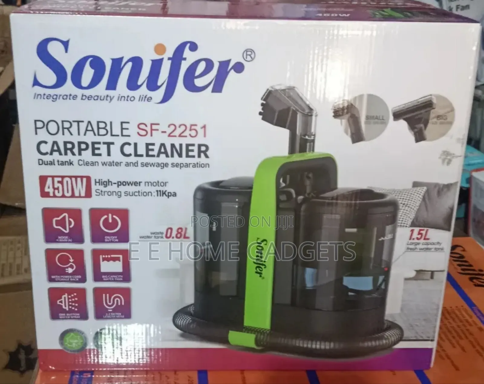 Sonifer Sf-2251 450w Strong Suction Power High Power