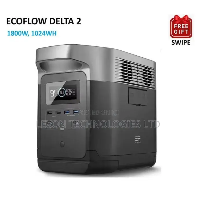 Delta Ecoflow Delta 2 Portable Power Station - 1800w 1024wh