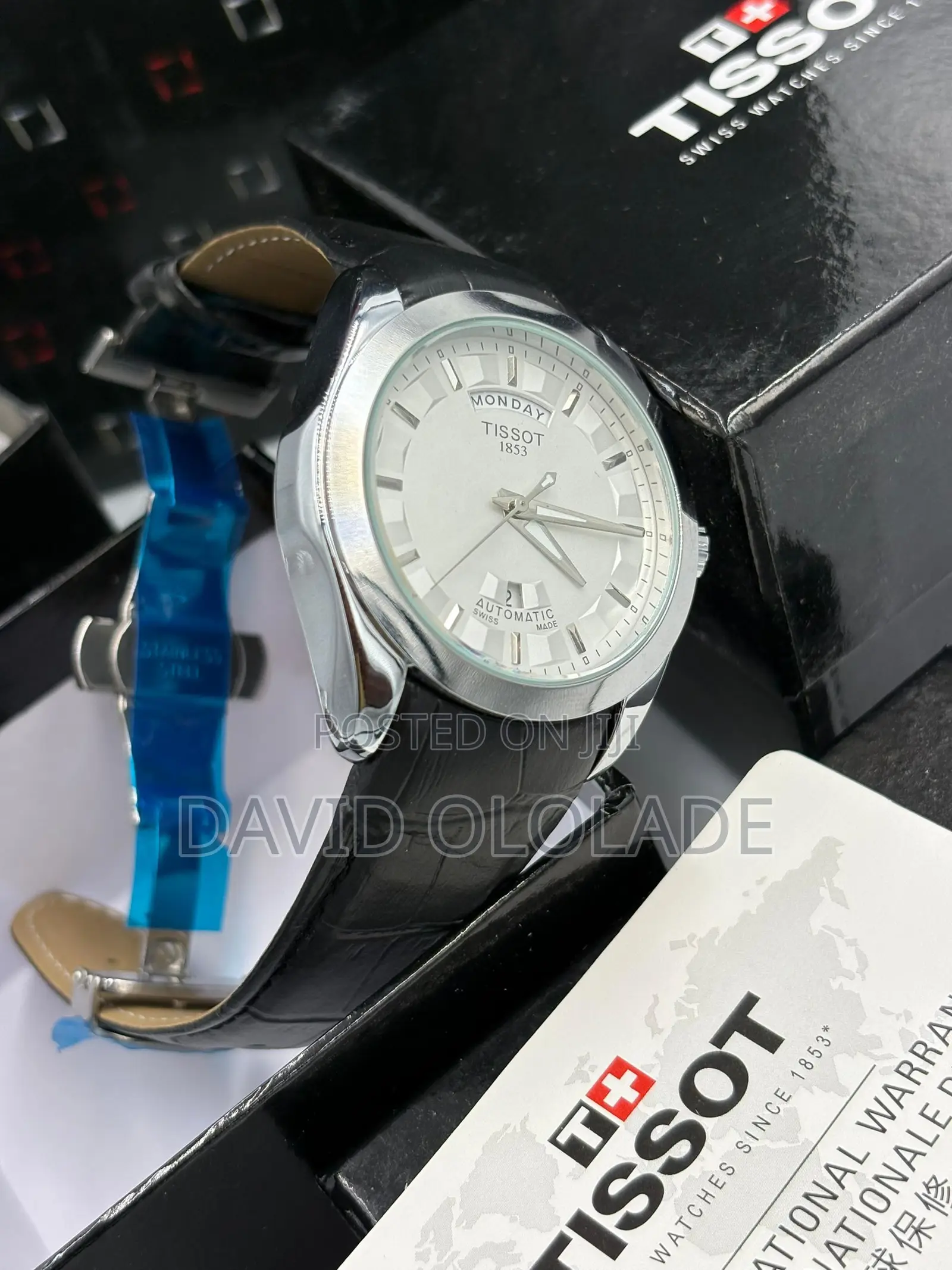 Tissot Leather Watch Price With the Full Box,
