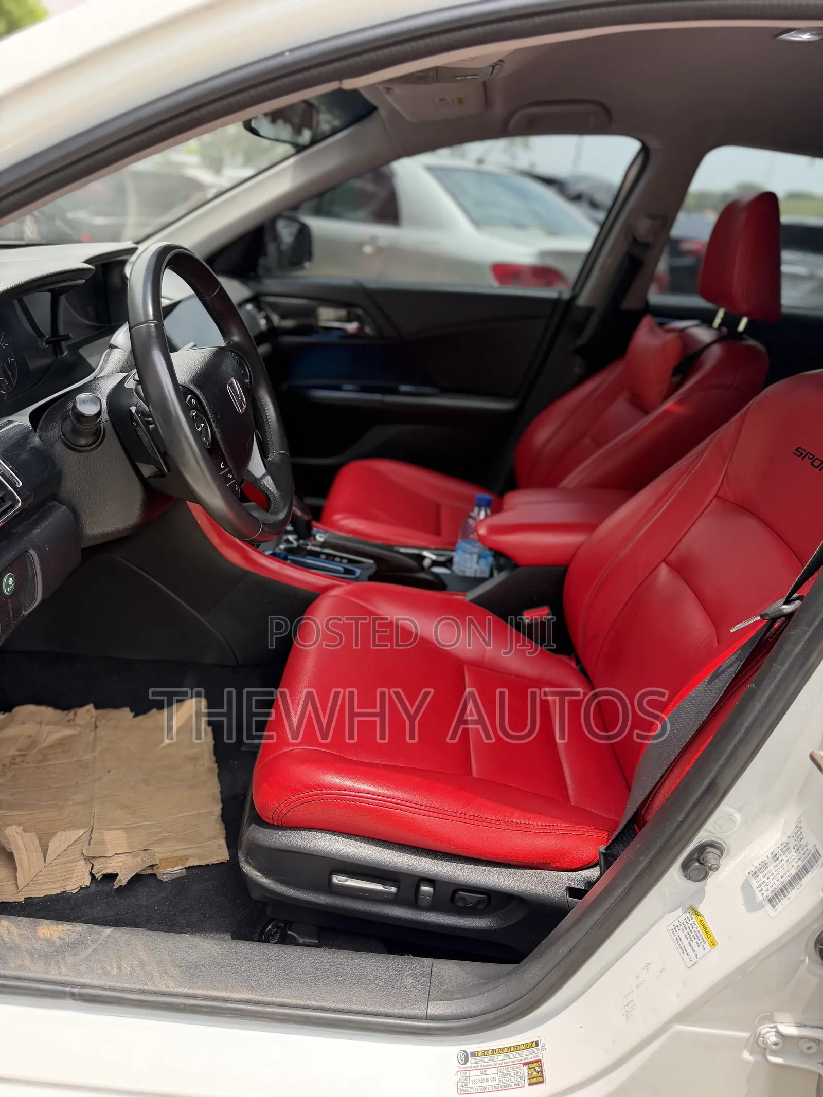 Honda Accord Sport 4dr Sedan (2.4L 4cyl 6M) 2014 White