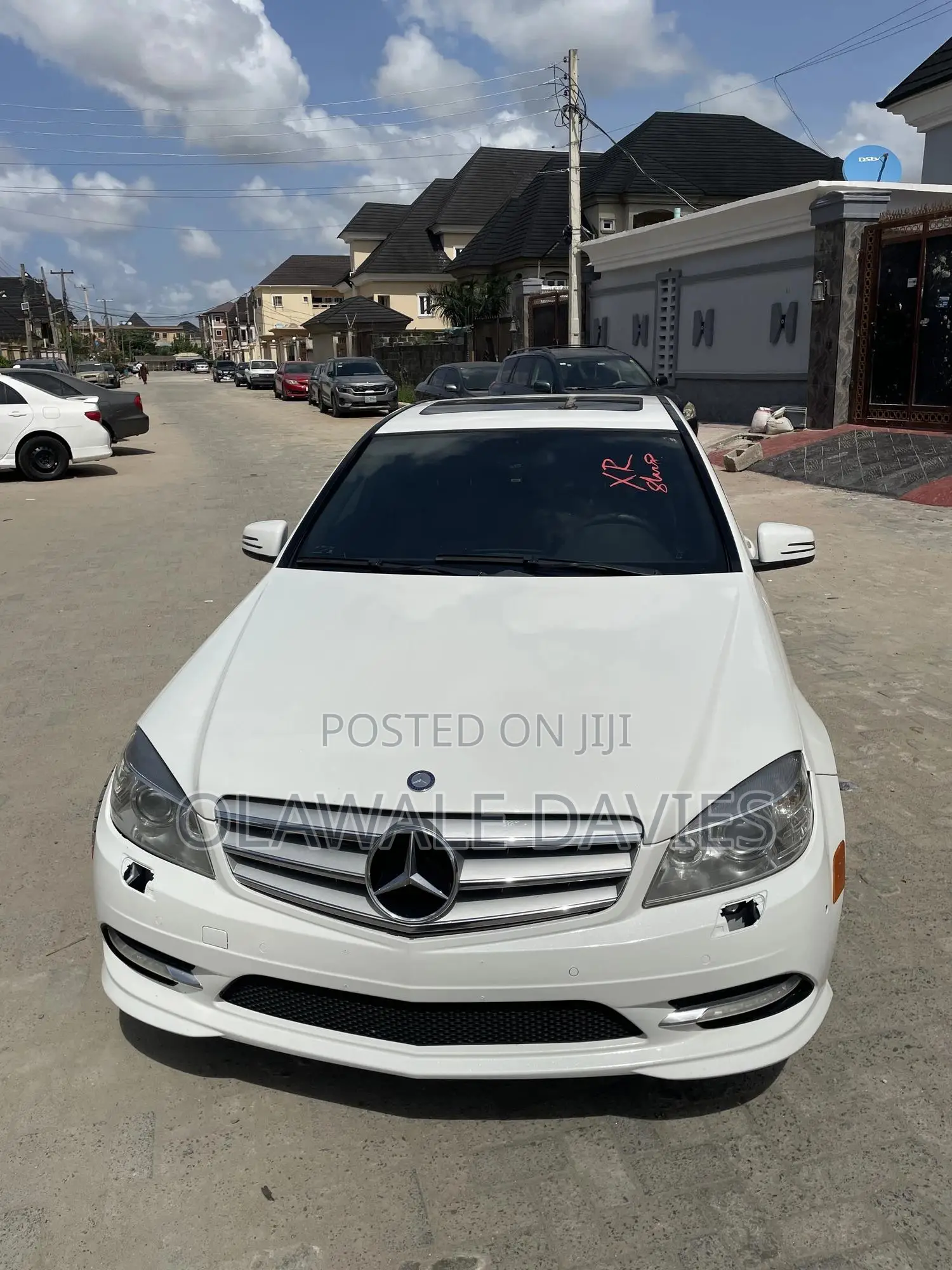 Mercedes-Benz C300 2011 White