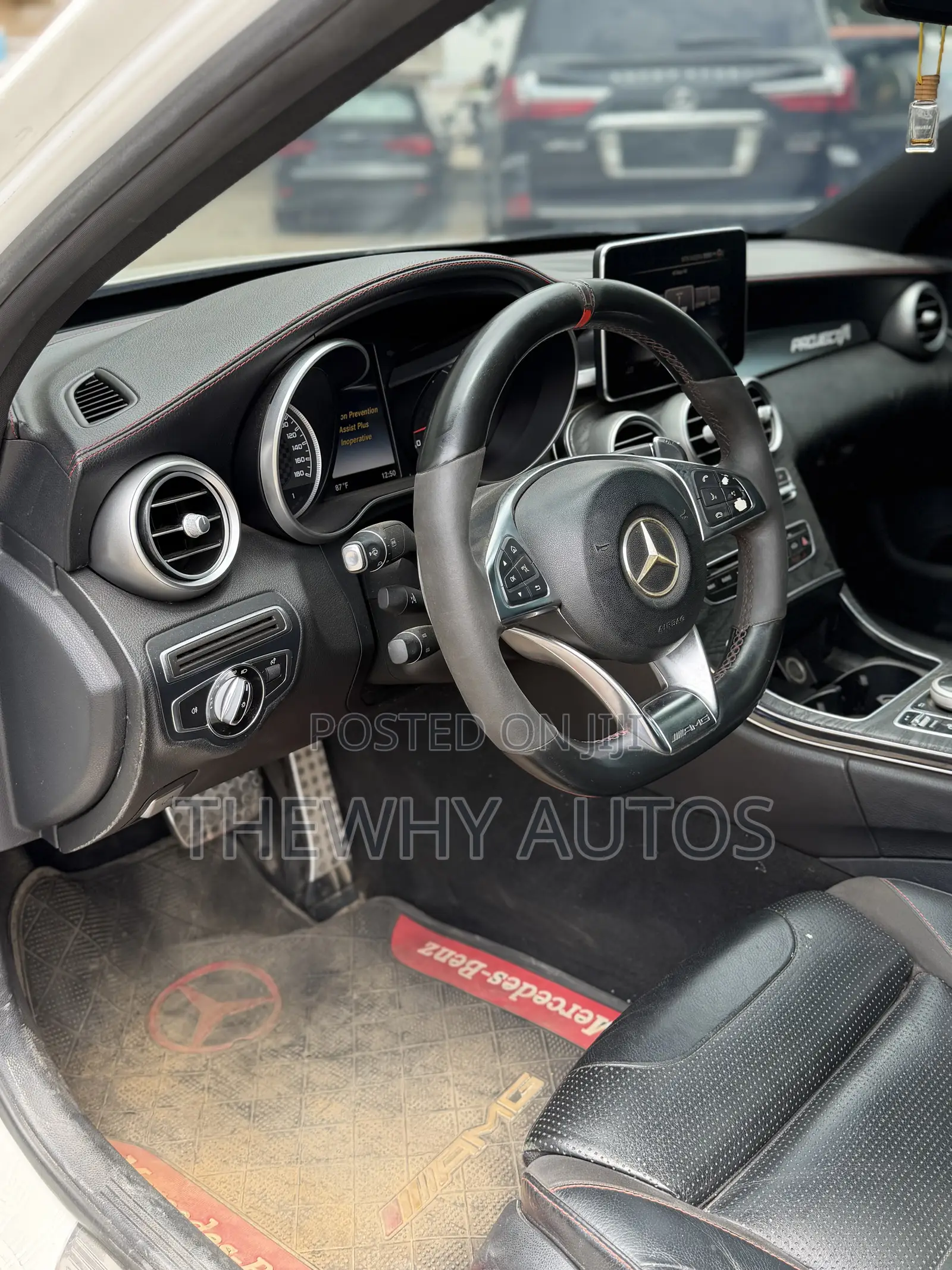 Mercedes-Benz C450 2016 White